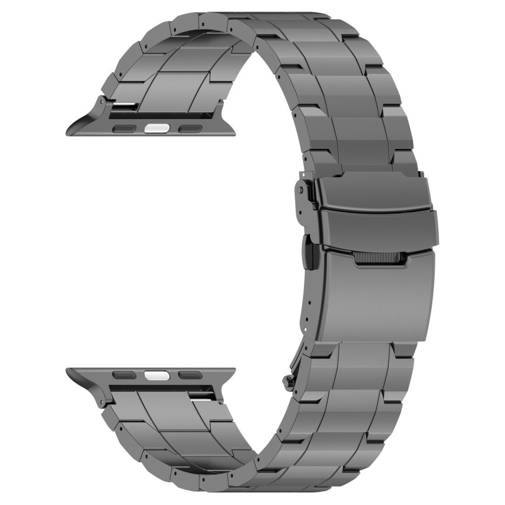 Elevate Cinturino in titanio Apple Watch 41mm Series 9, grigio