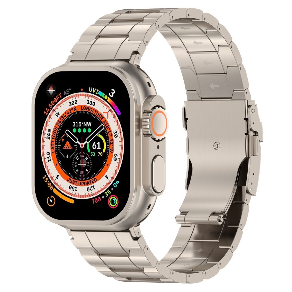 Elevate Cinturino in titanio Apple Watch 41mm Series 8, titanio