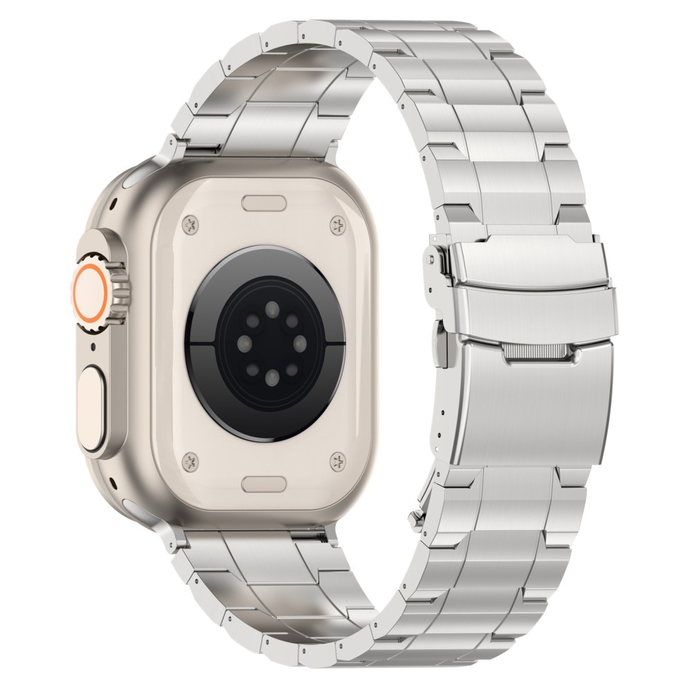 Elevate Cinturino in titanio Apple Watch 41mm Series 9, d'argento
