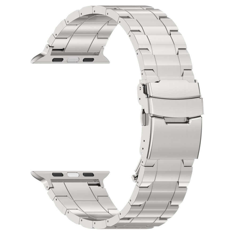 Elevate Cinturino in titanio Apple Watch 41mm Series 8, d'argento
