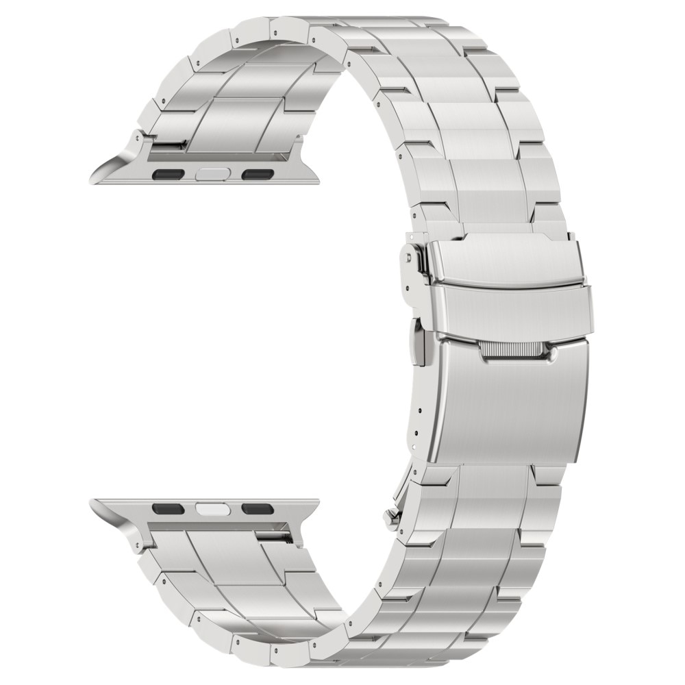 Elevate Cinturino in titanio Apple Watch 41mm Series 9, d'argento