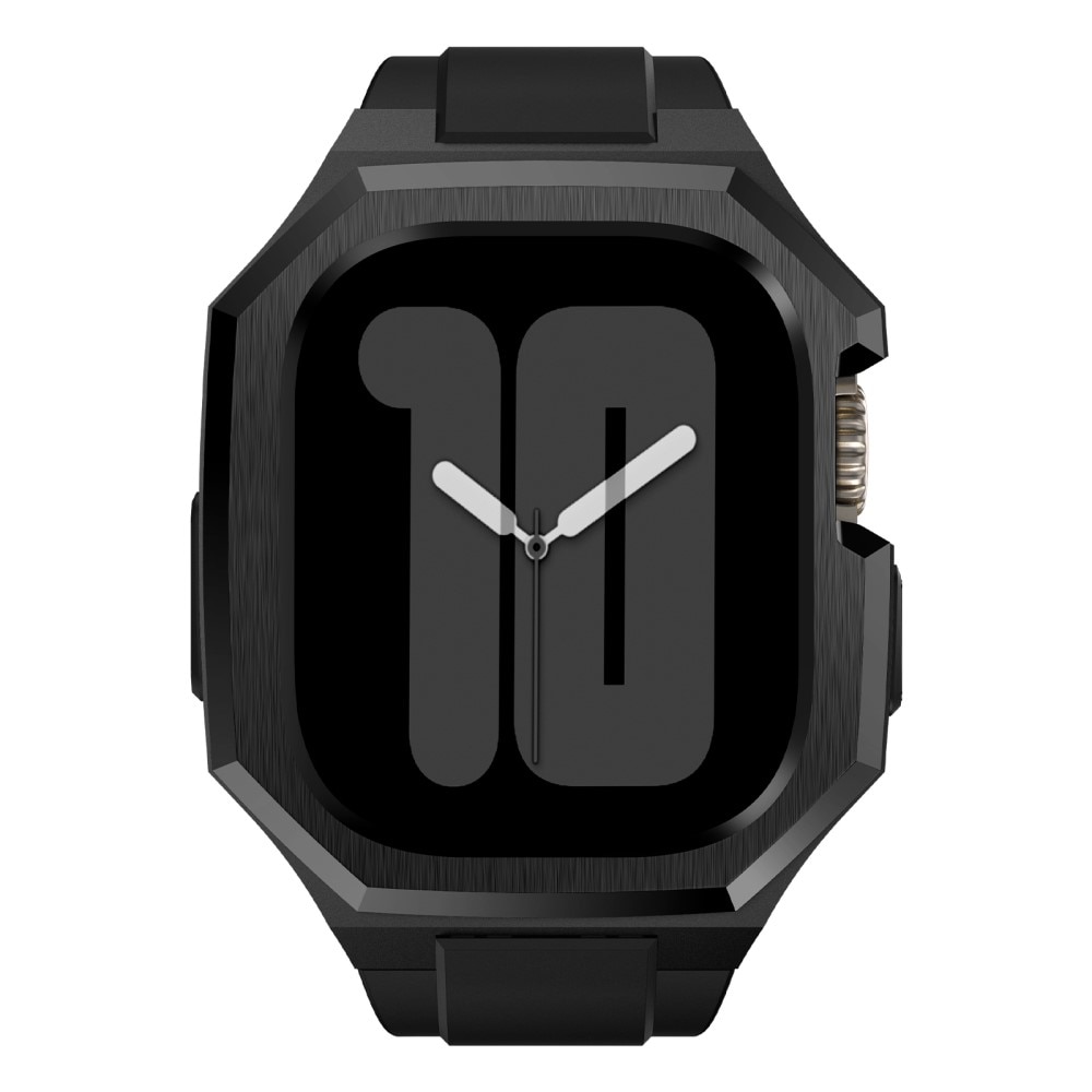 Cinturino con cover in acciaio inossidabile Apple Watch Ultra 2 49mm nero