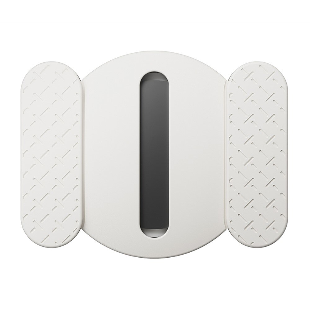 Custodia magnetica in silicone Apple AirTag, bianco