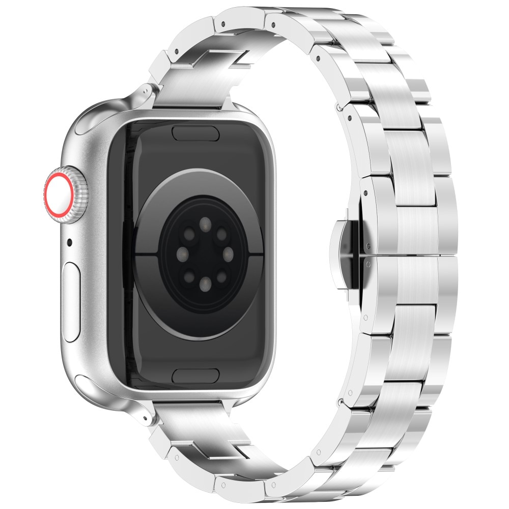 Slim Cinturino in titanio Apple Watch 45mm Series 9, d'argento