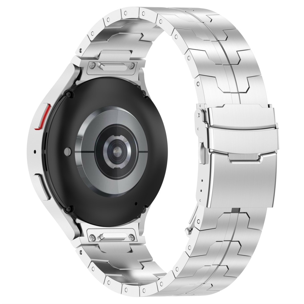 Race Stainless Steel Samsung Galaxy Watch 4 44mm d'argento
