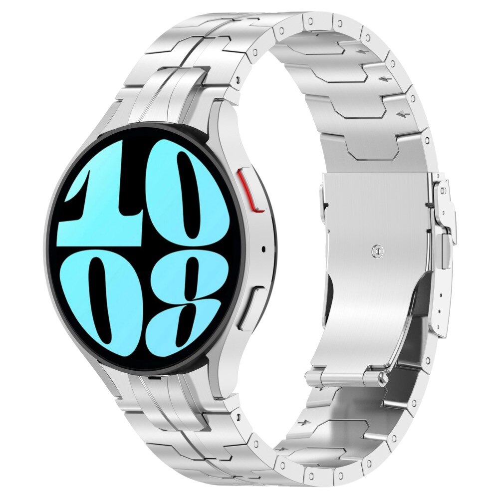 Race Stainless Steel Samsung Galaxy Watch 4 44mm d'argento