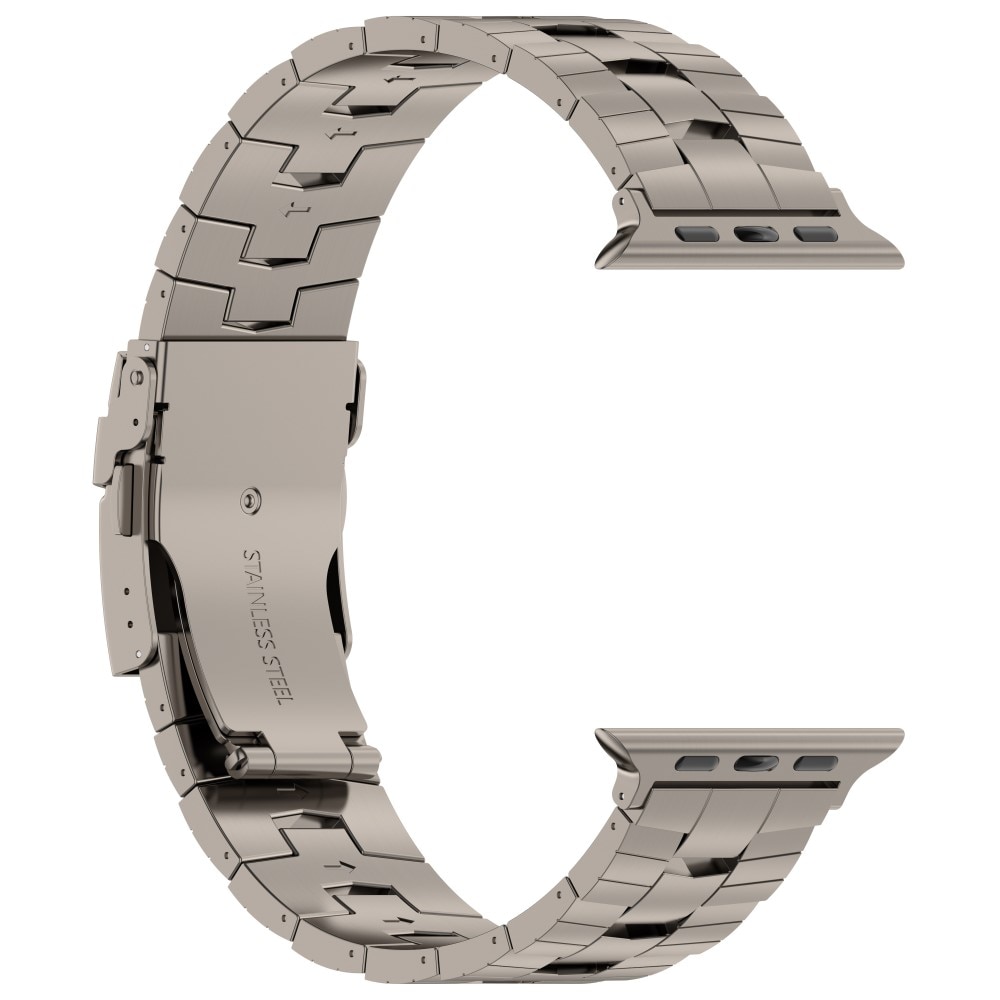 Race Cinturino in titanio Apple Watch 41mm Series 9, grigio