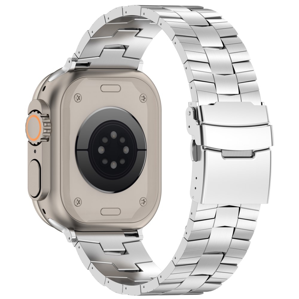 Race Cinturino in titanio Apple Watch 41mm Series 7, d'argento