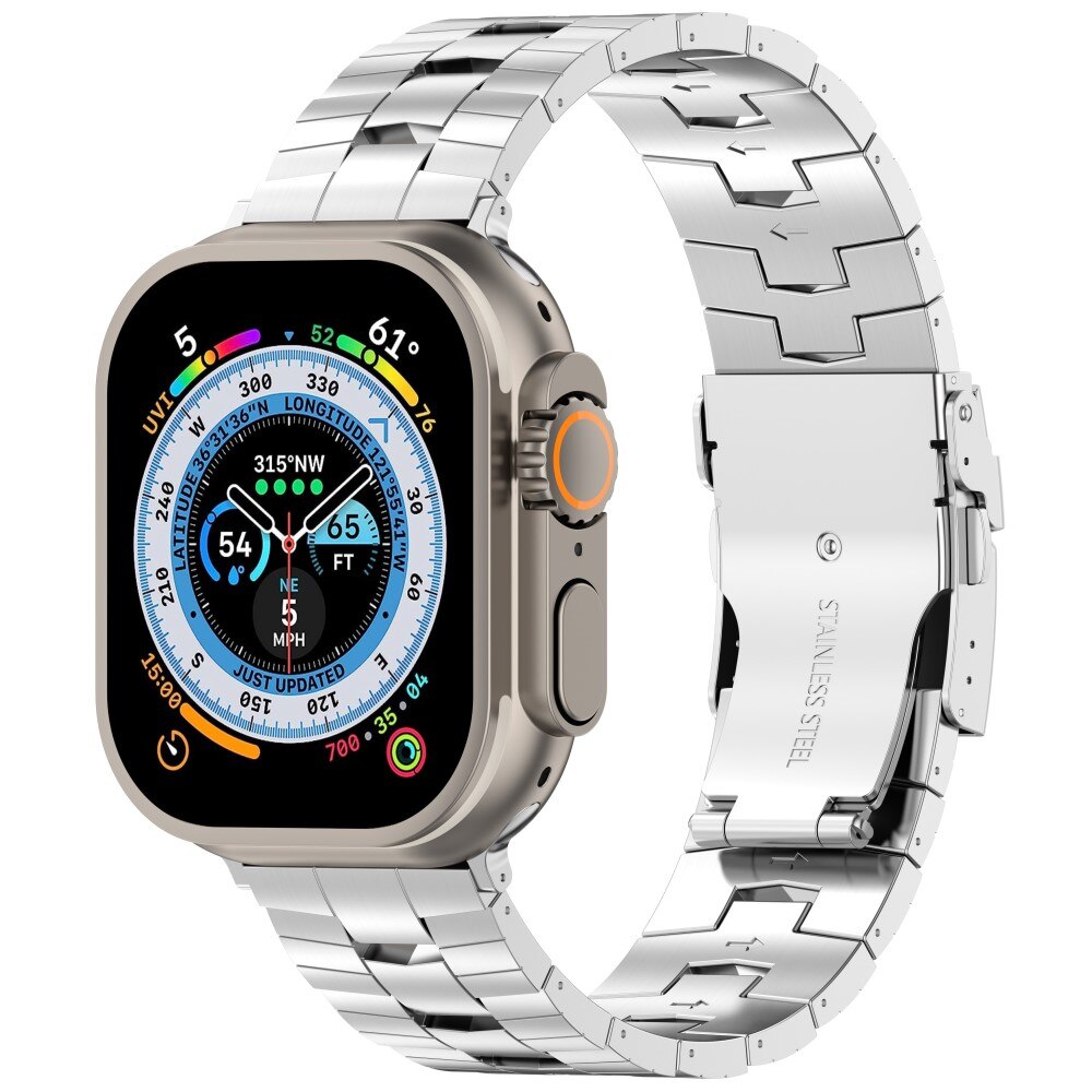 Race Cinturino in titanio Apple Watch 41mm Series 8, d'argento