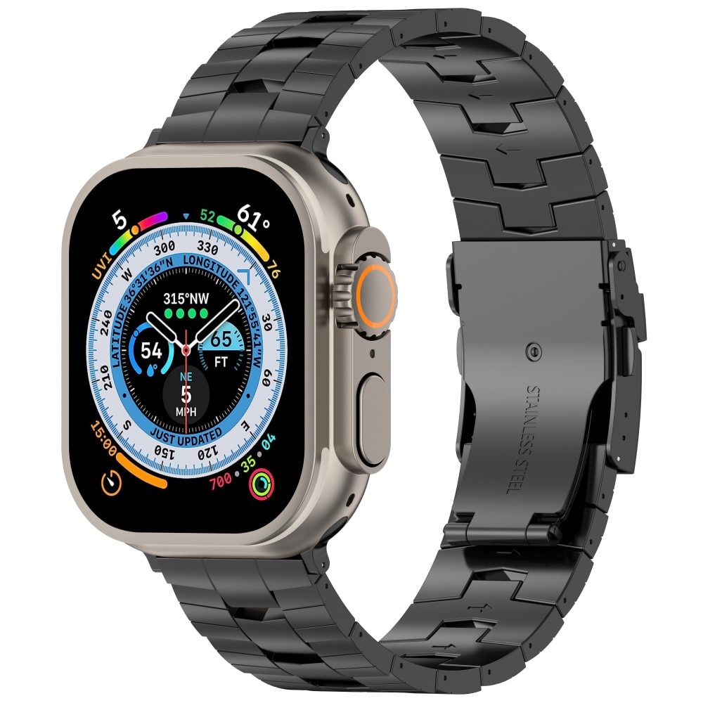 Race Cinturino in titanio Apple Watch 45mm Series 8, nero