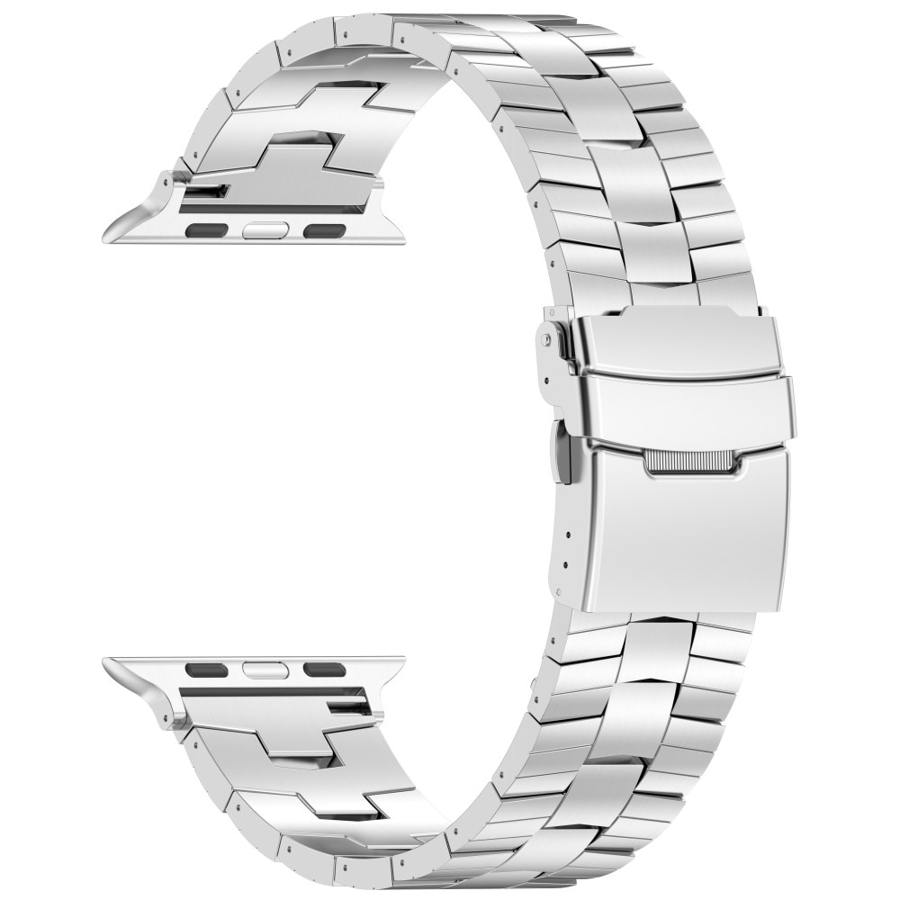Race Cinturino in titanio Apple Watch 45mm Series 7, d'argento