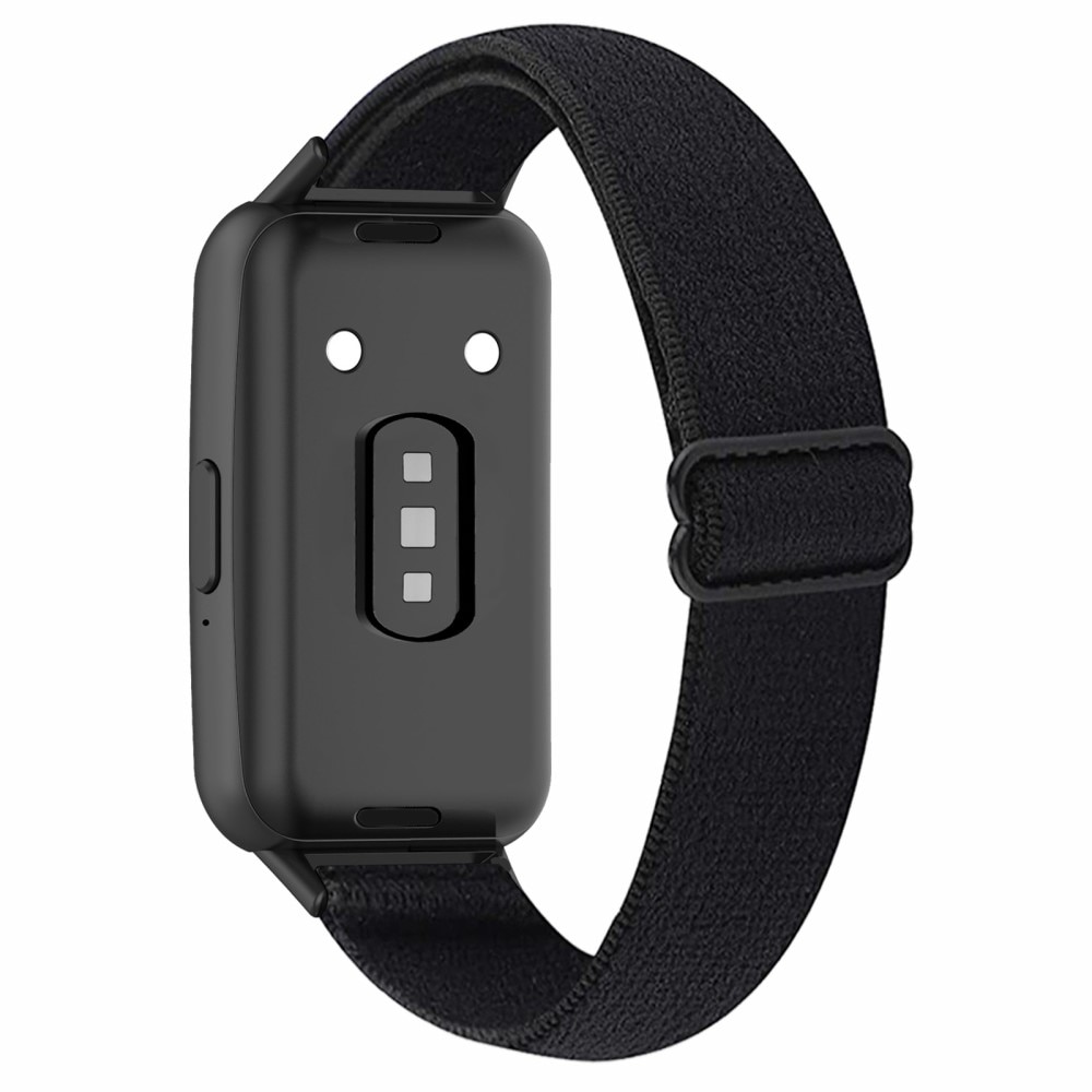 Cinturino in nylon elasticizzato Samsung Galaxy Fit 3, nero