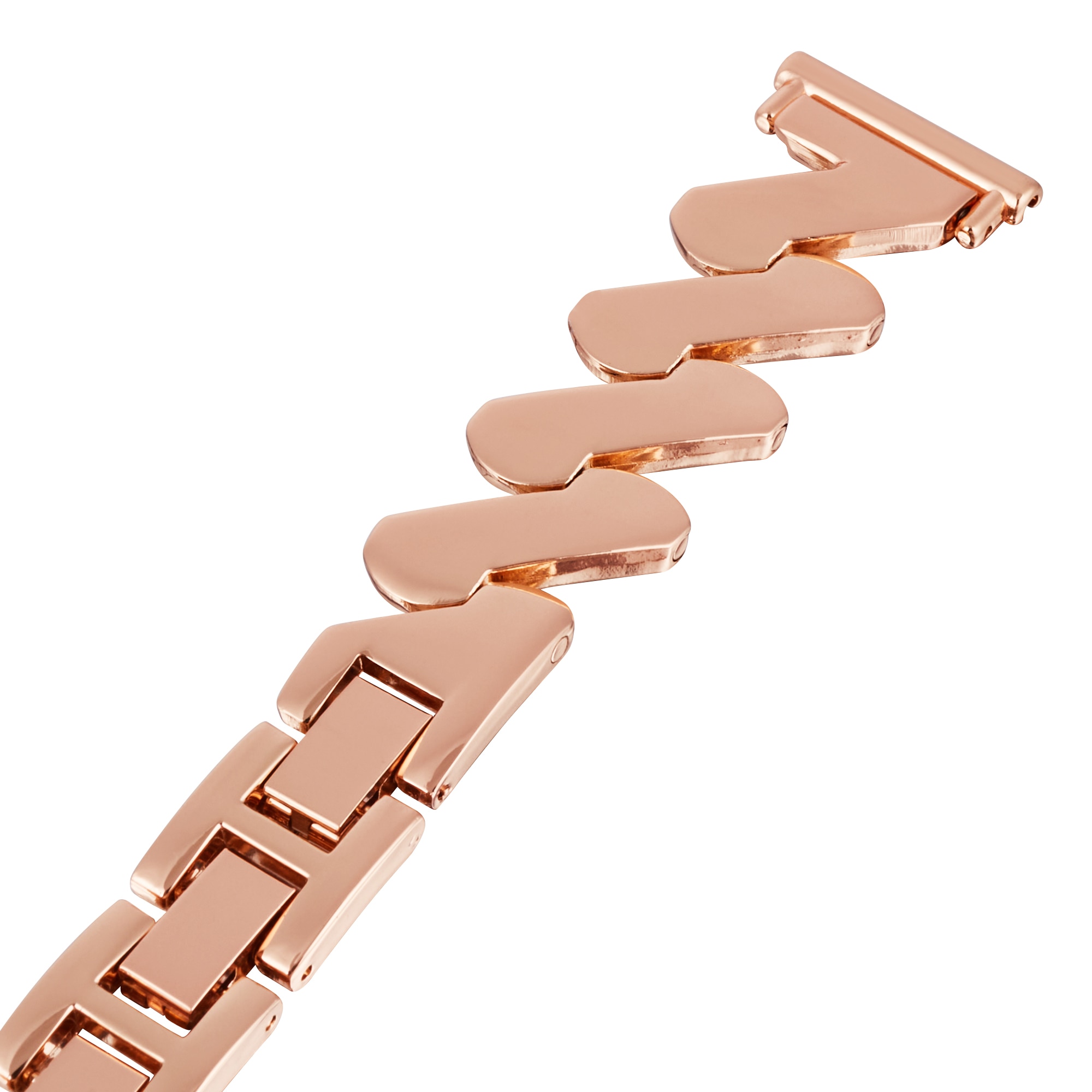Cinturino in metallo Ondulato Samsung Galaxy Watch 6 40mm, oro rosa