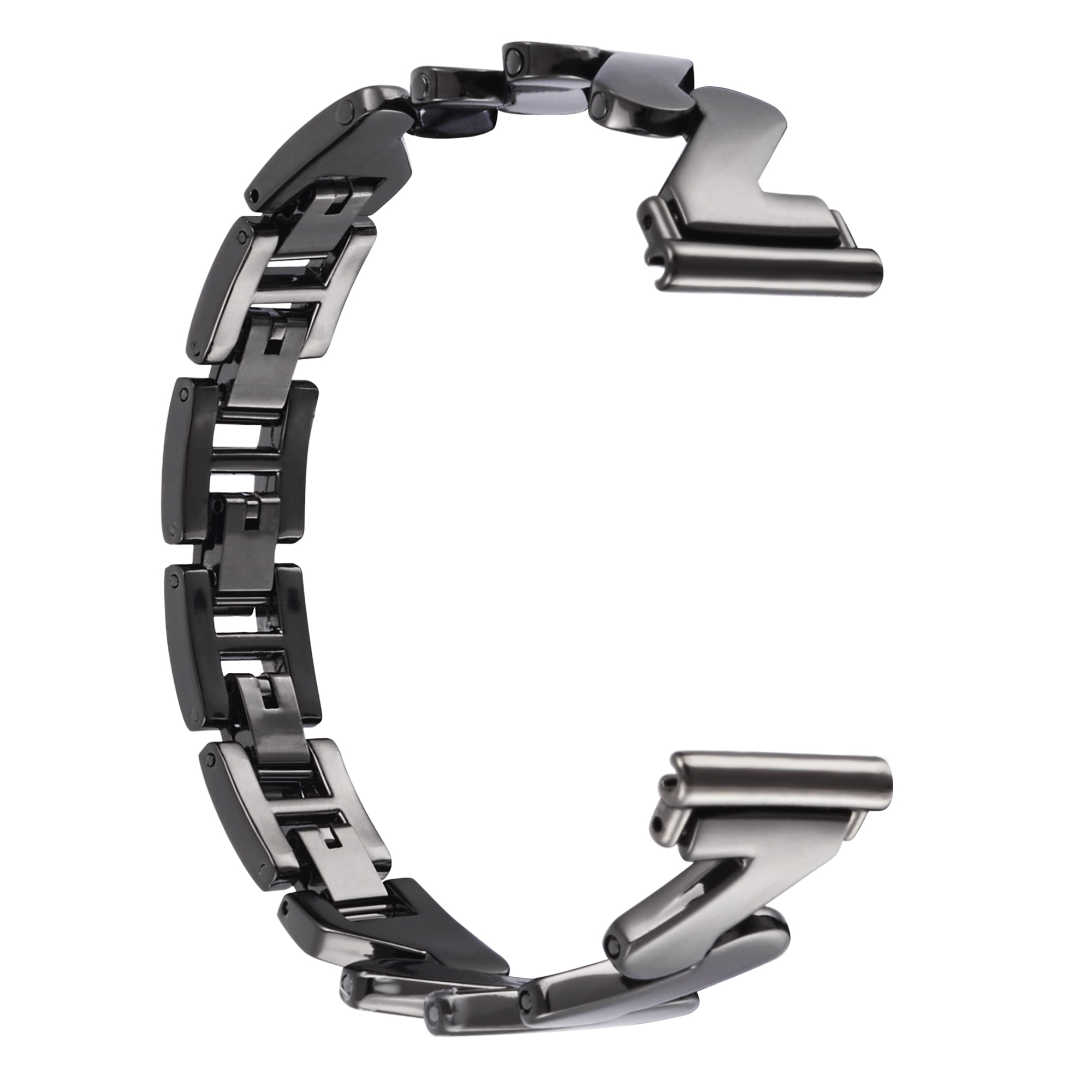 Cinturino in metallo Ondulato Samsung Galaxy Watch 4 40mm nero
