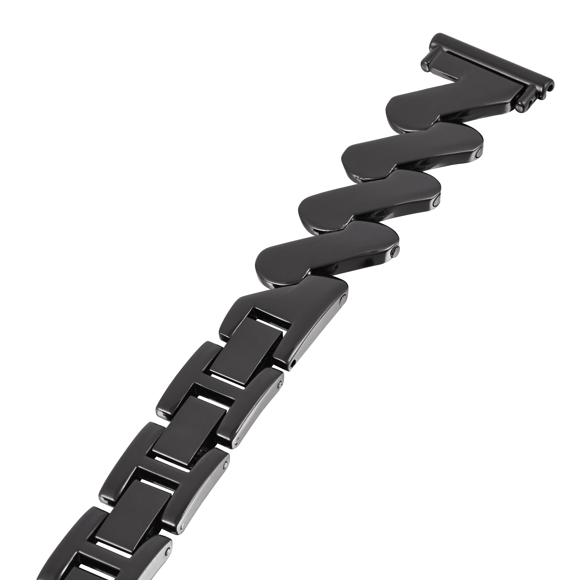 Cinturino in metallo Ondulato Samsung Galaxy Watch 6 40mm nero