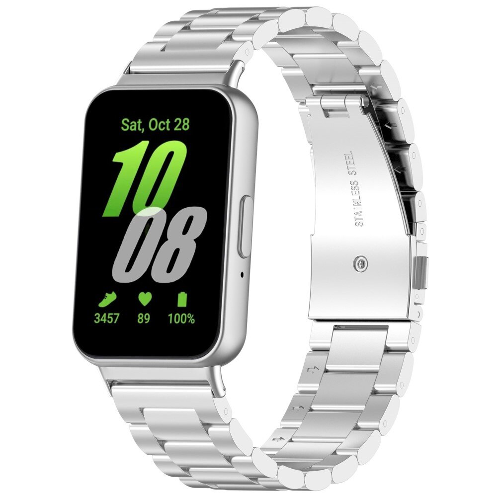 Cinturino in metallo Samsung Galaxy Fit 3 d'argento