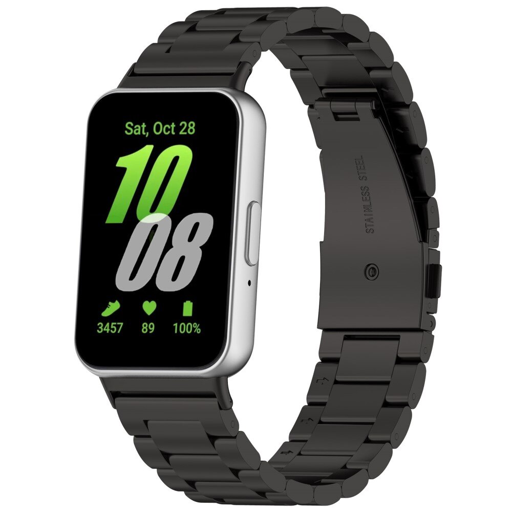 Cinturino in metallo Samsung Galaxy Fit 3 nero