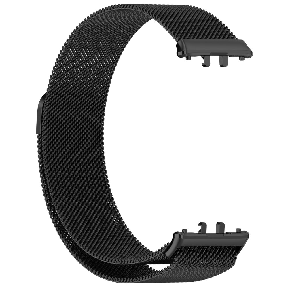 Cinturino in maglia milanese per Samsung Galaxy Fit 3, nero
