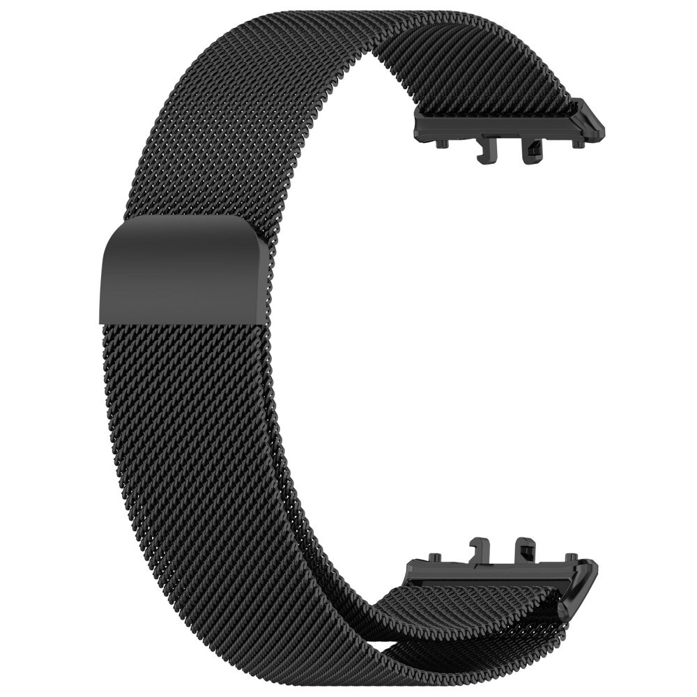 Cinturino in maglia milanese per Samsung Galaxy Fit 3, nero