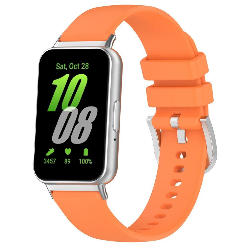 Cinturino in silicone per Samsung Galaxy Fit 3, arancia