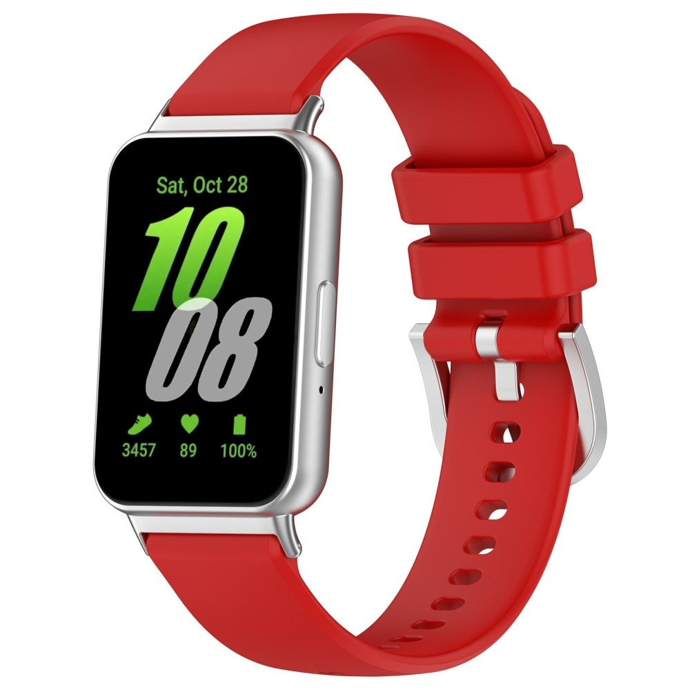 Cinturino in silicone per Samsung Galaxy Fit 3, rosso