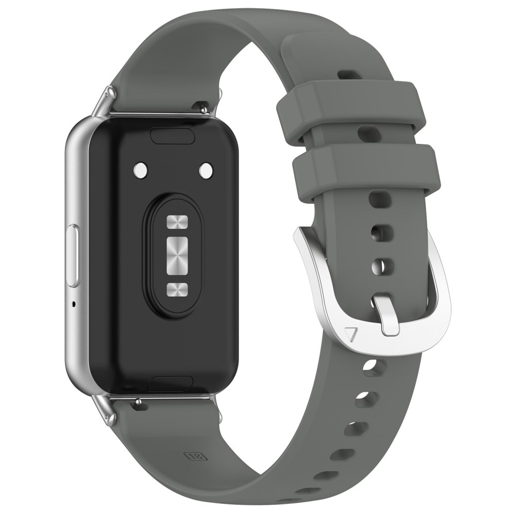 Cinturino in silicone per Samsung Galaxy Fit 3, grigio scuro