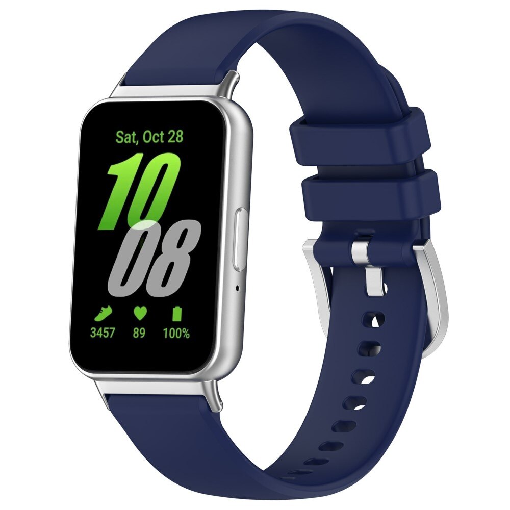 Cinturino in silicone per Samsung Galaxy Fit 3, blu scuro