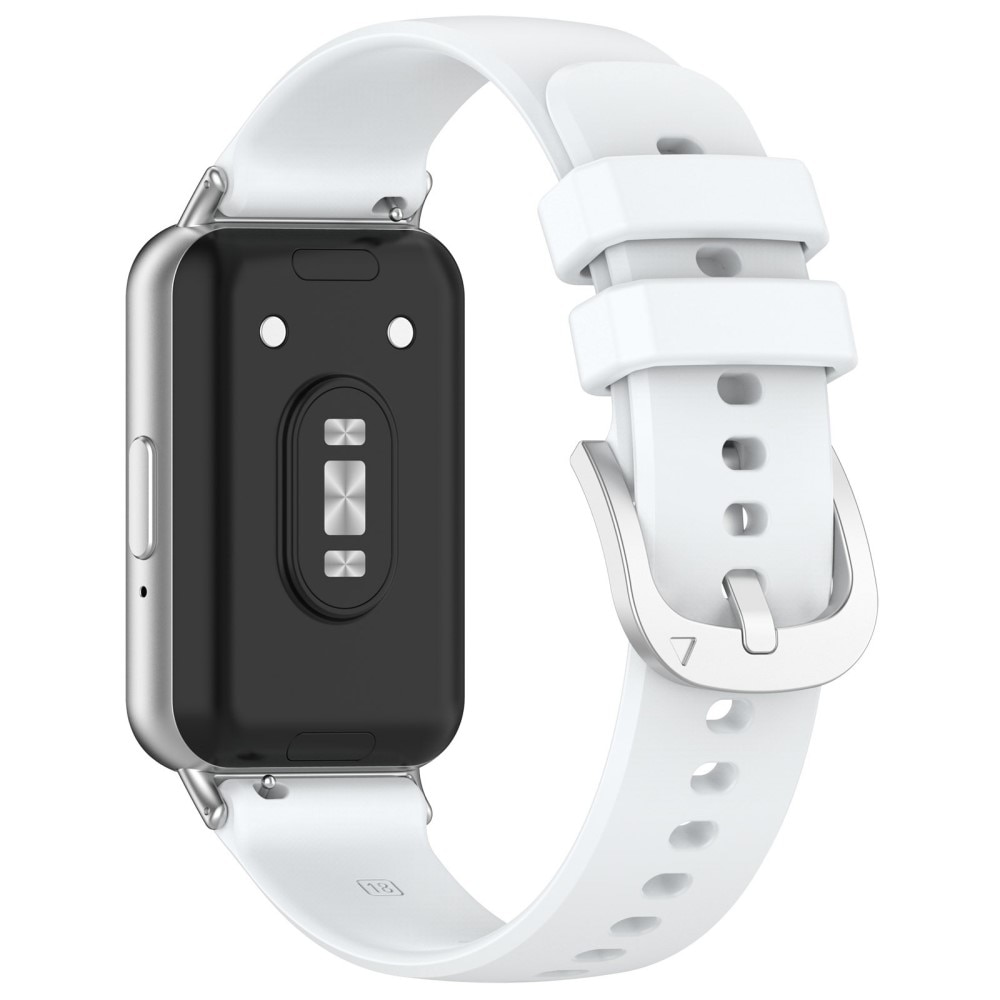 Cinturino in silicone per Samsung Galaxy Fit 3, bianco