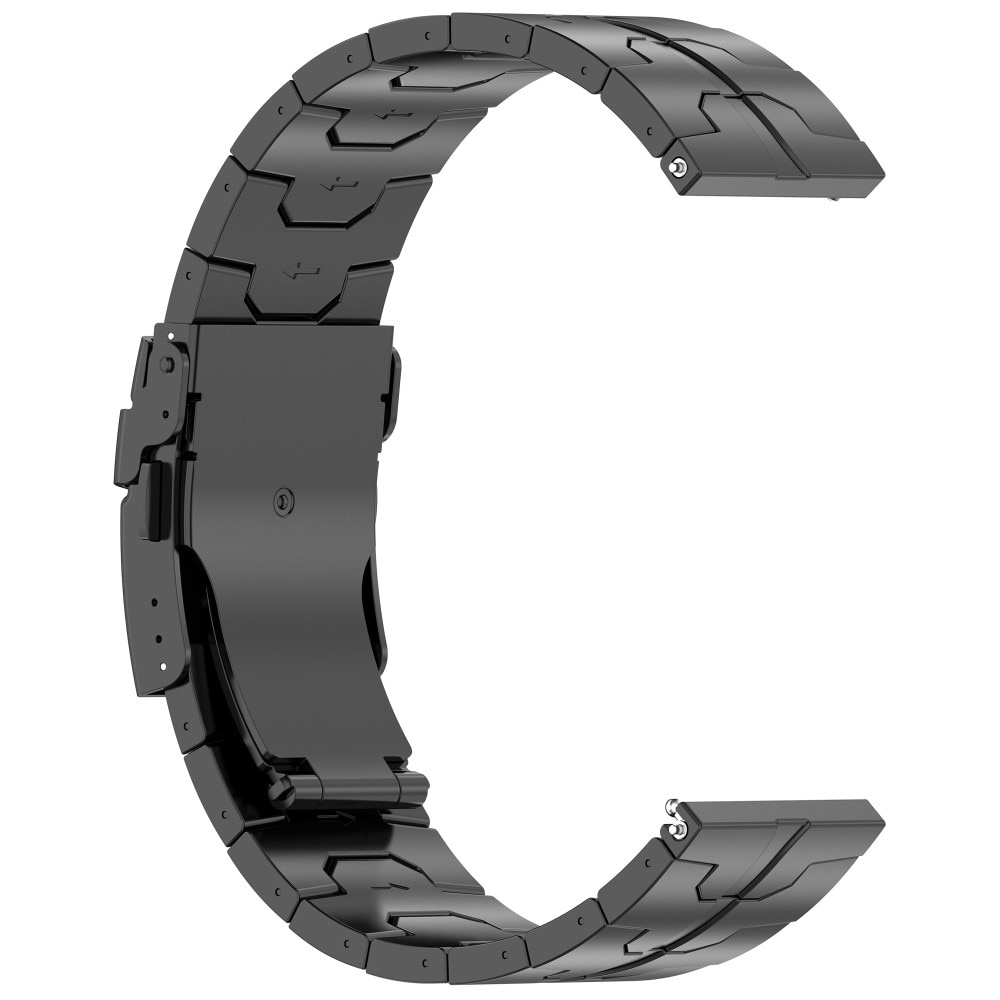 Race Titanium Bracelet Universal 22mm, nero