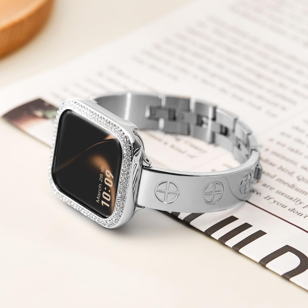 Cinturino Bangle Cross Apple Watch 41mm Series 9, oro