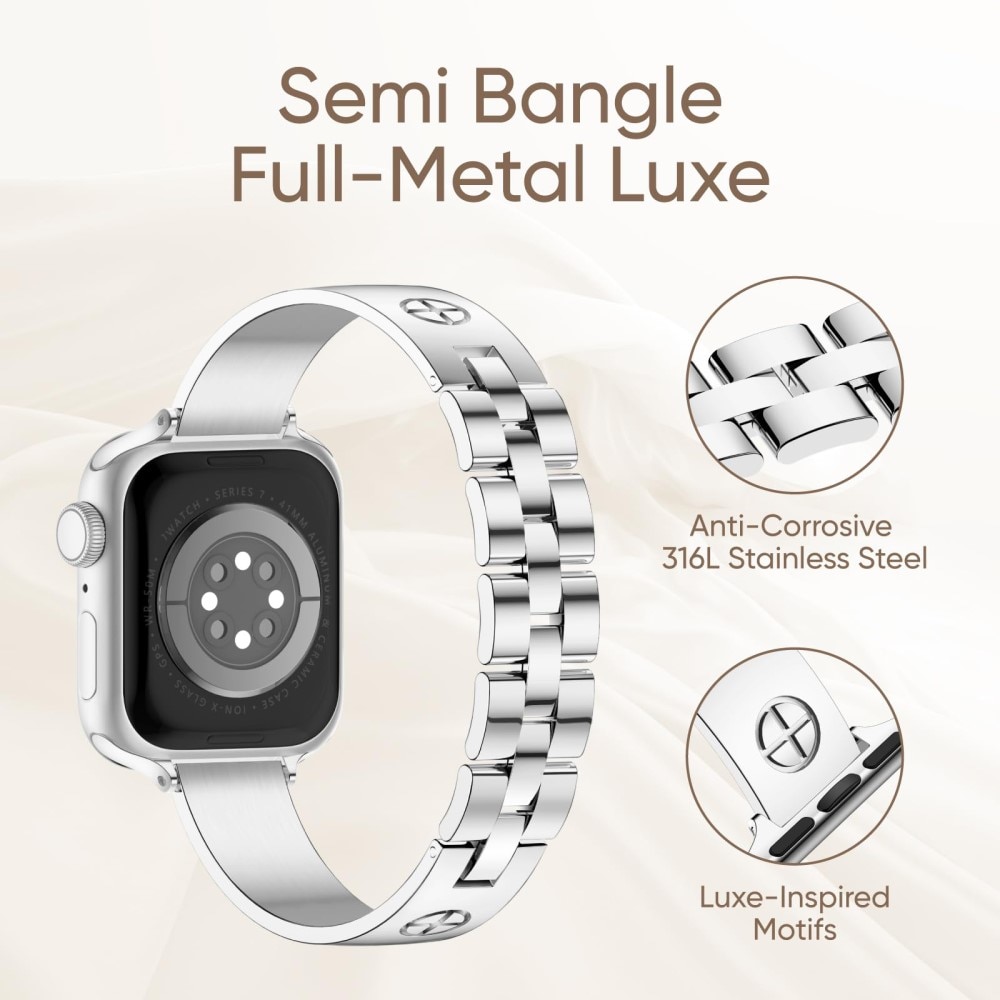 Cinturino Bangle Cross Apple Watch 38mm, nero