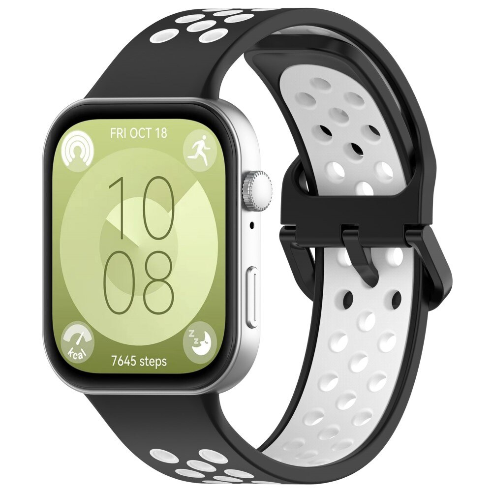 Cinturino Sport in Silicone Huawei Watch Fit 3 bianco