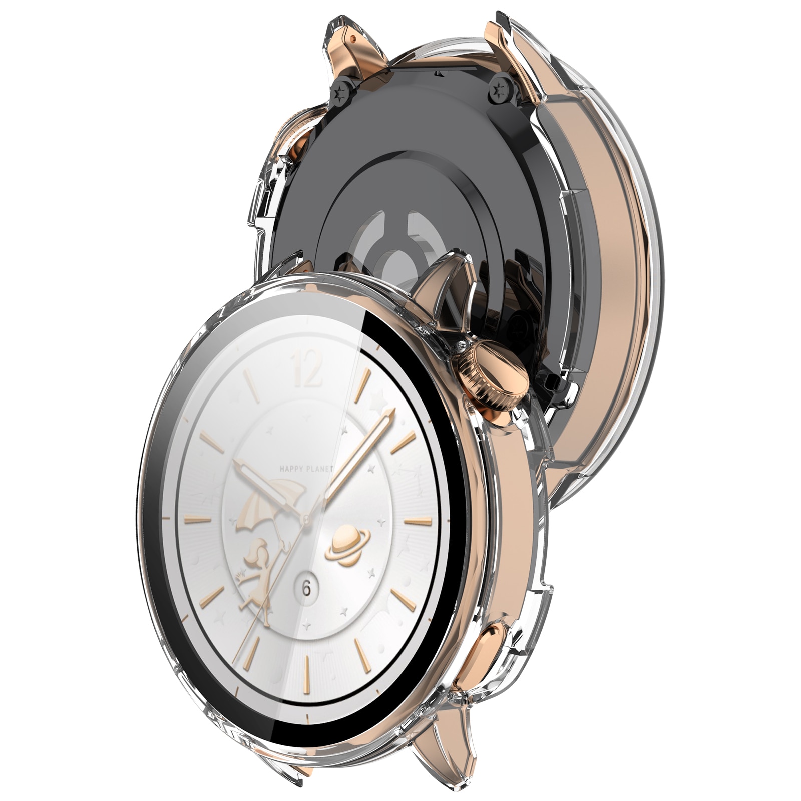 Full Cover Case  OnePlus Watch 3 43mm Trasparente