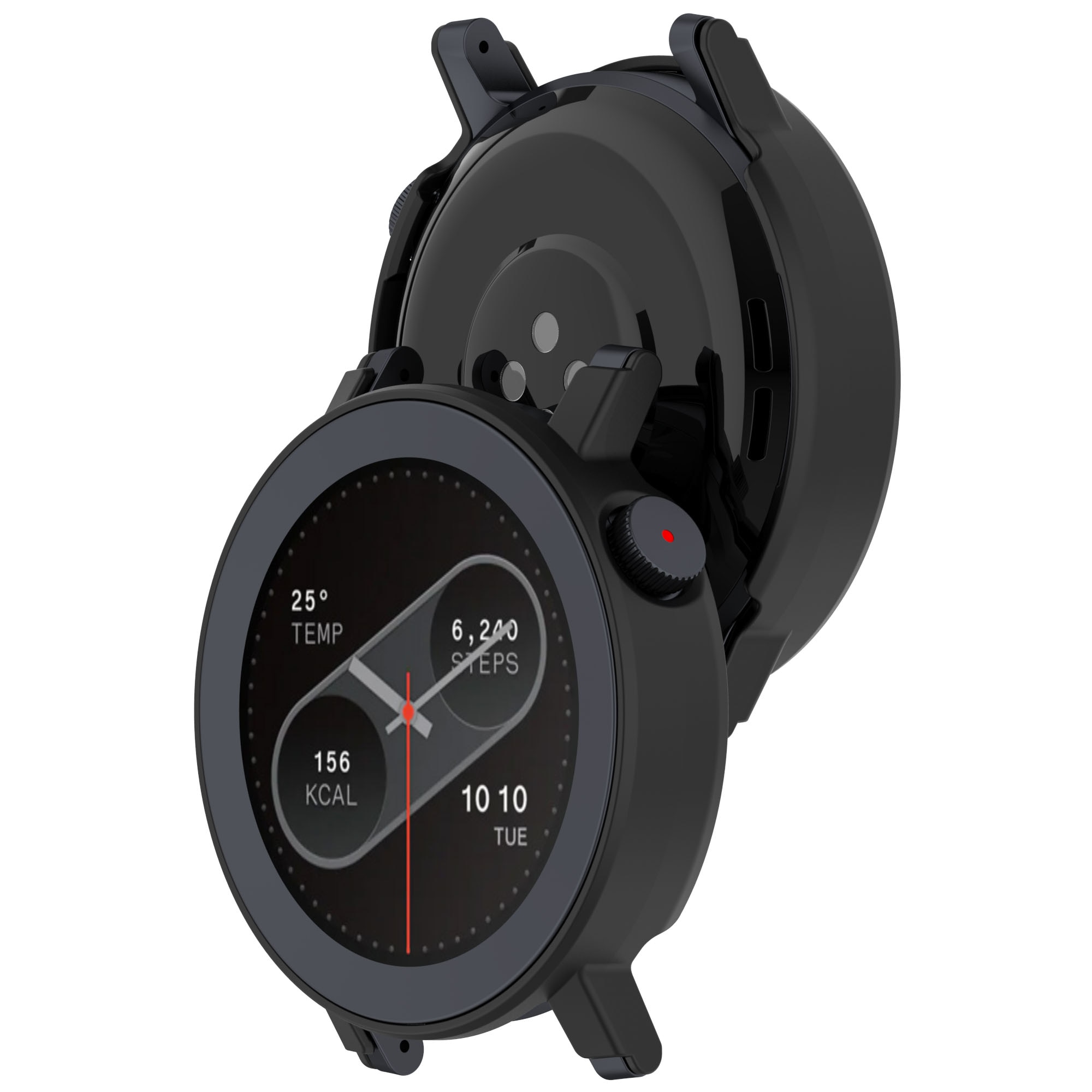 Custodia rigida Nothing CMF Watch 3 Pro Nero