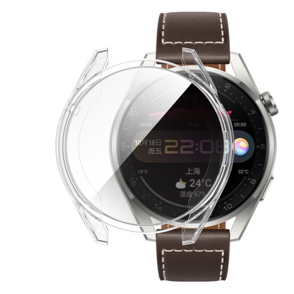 Custodia a copertura totale Huawei Watch 3 Pro Trasparente