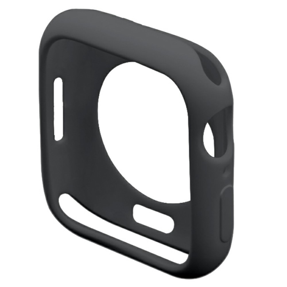 Cover in silicone Apple Watch 41mm Series 7 nero