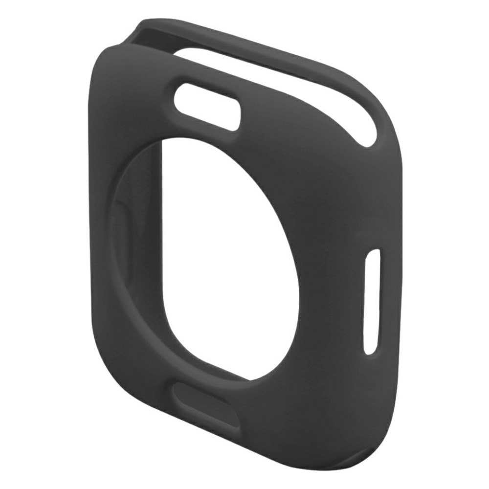 Cover in silicone Apple Watch 41mm Series 7 nero