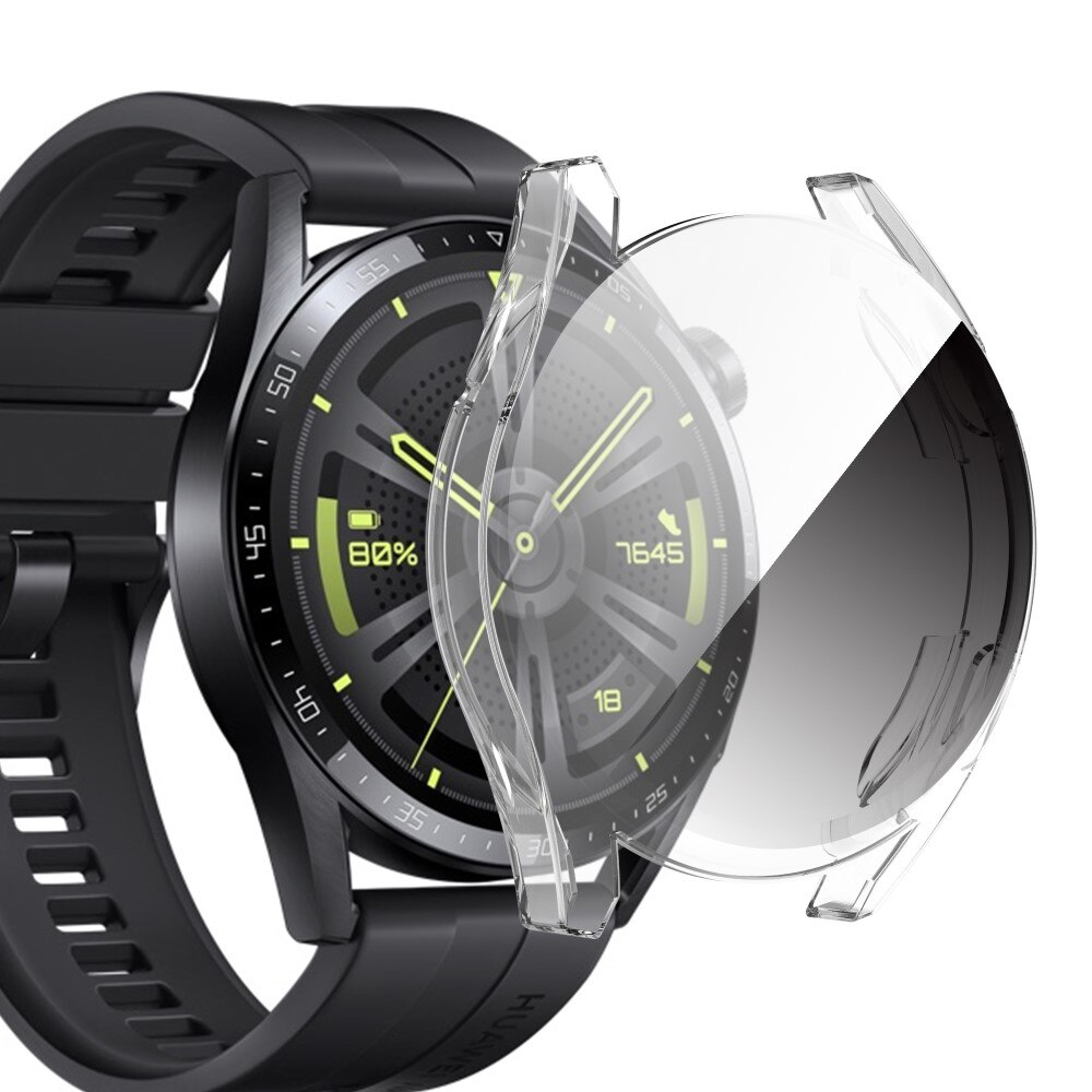 Custodia a copertura totale Huawei Watch GT 3 46mm Trasparente