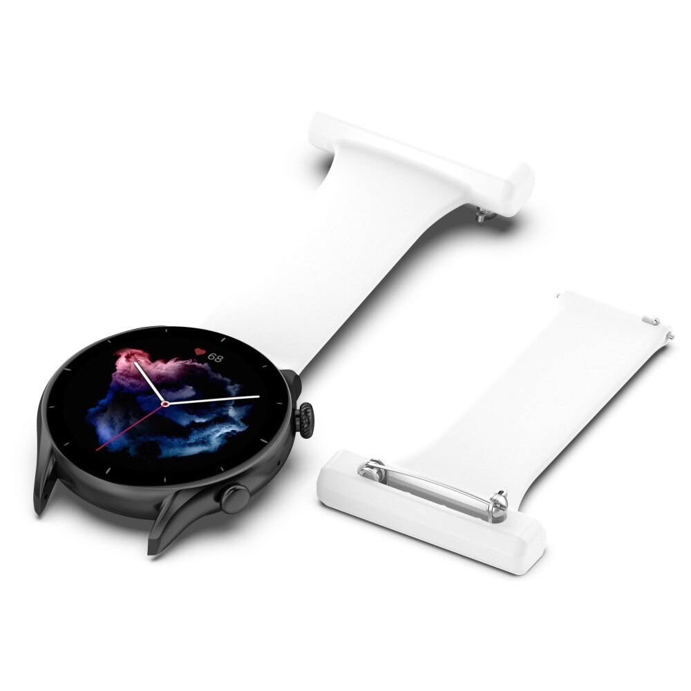 Orologi da infermiere in silicone Samsung Galaxy Watch 46mm/45 mm Bianco