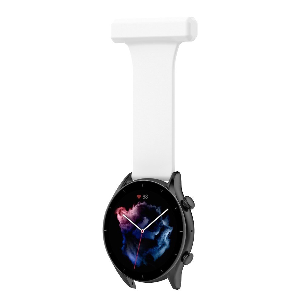 Orologi da infermiere in silicone Samsung Galaxy Watch 46mm/45 mm Bianco