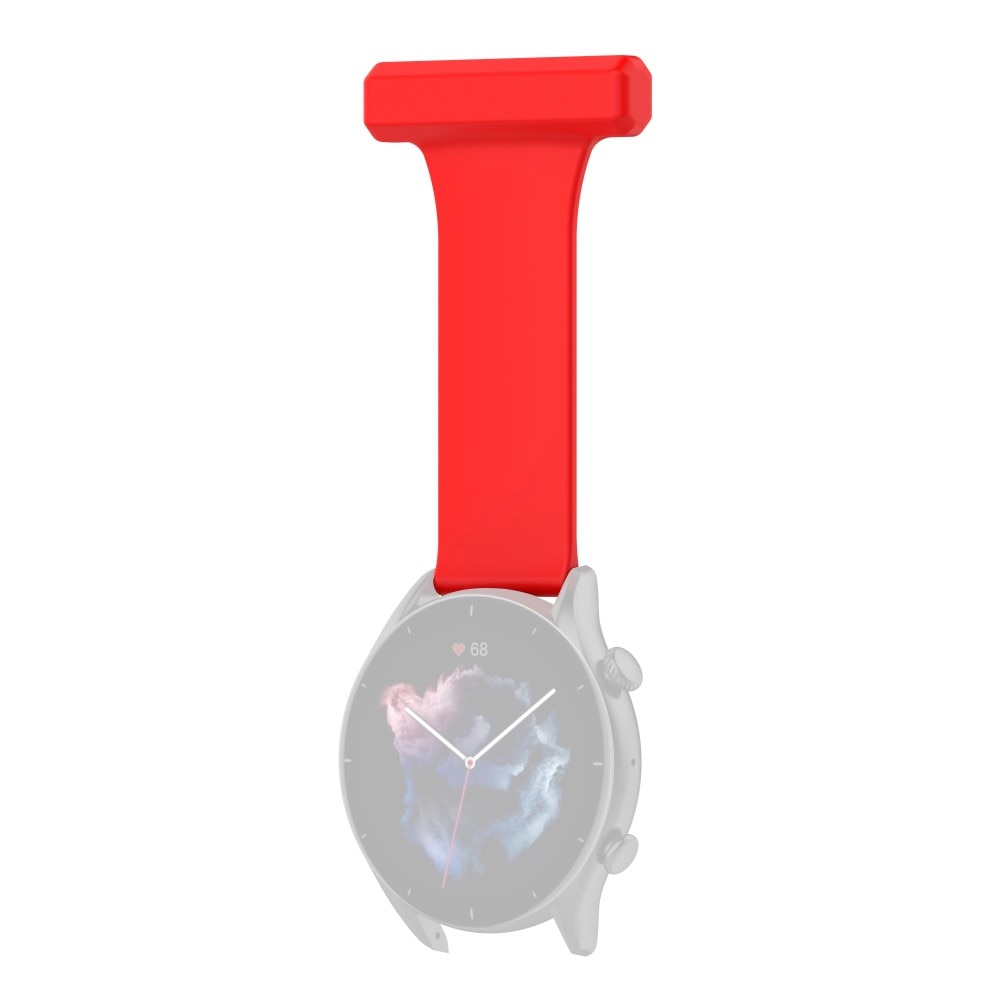 Orologi da infermiere in silicone Samsung Galaxy Watch 46mm/45 mm Rosso