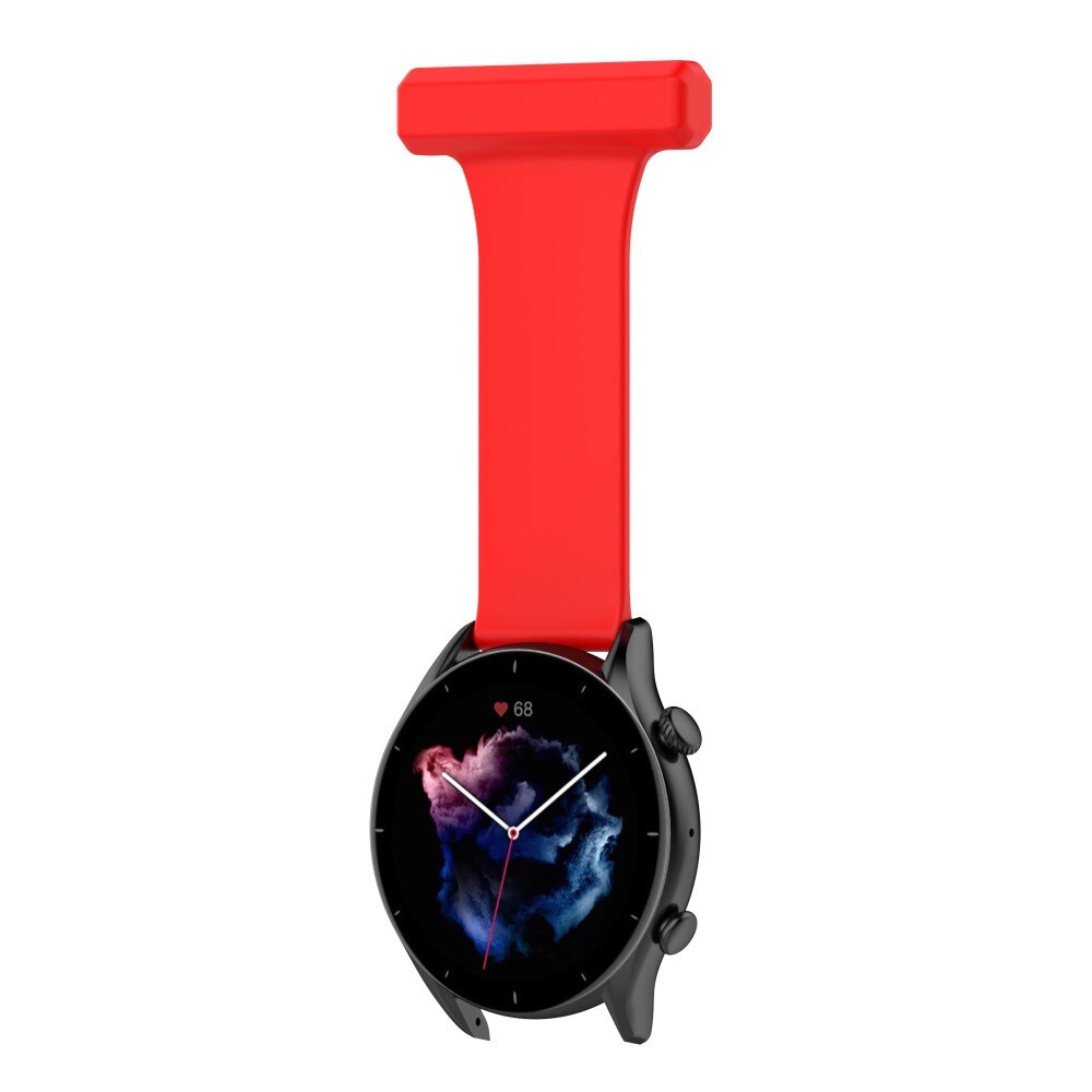 Orologi da infermiere in silicone Samsung Galaxy Watch 46mm/45 mm Rosso