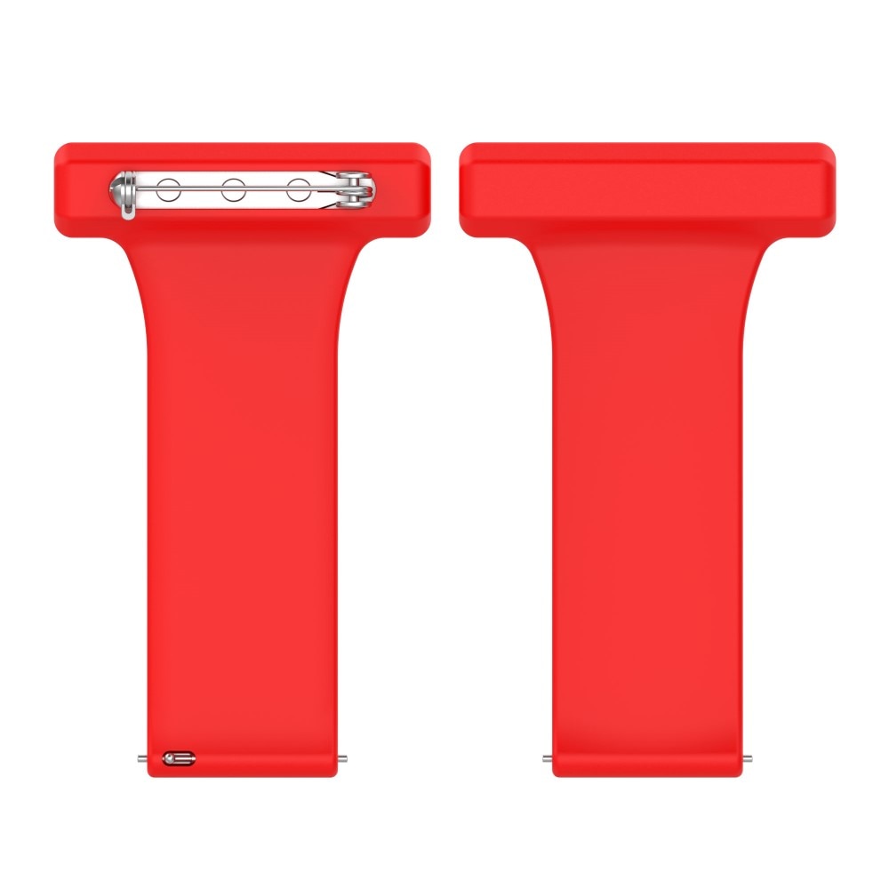 Orologi da infermiere in silicone Samsung Galaxy Watch 46mm/45 mm Rosso