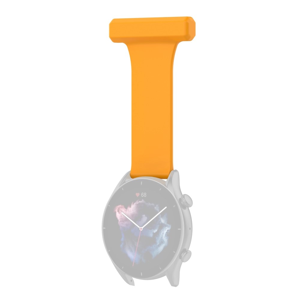 Orologi da infermiere in silicone Samsung Galaxy Watch 46mm/45 mm Giallo