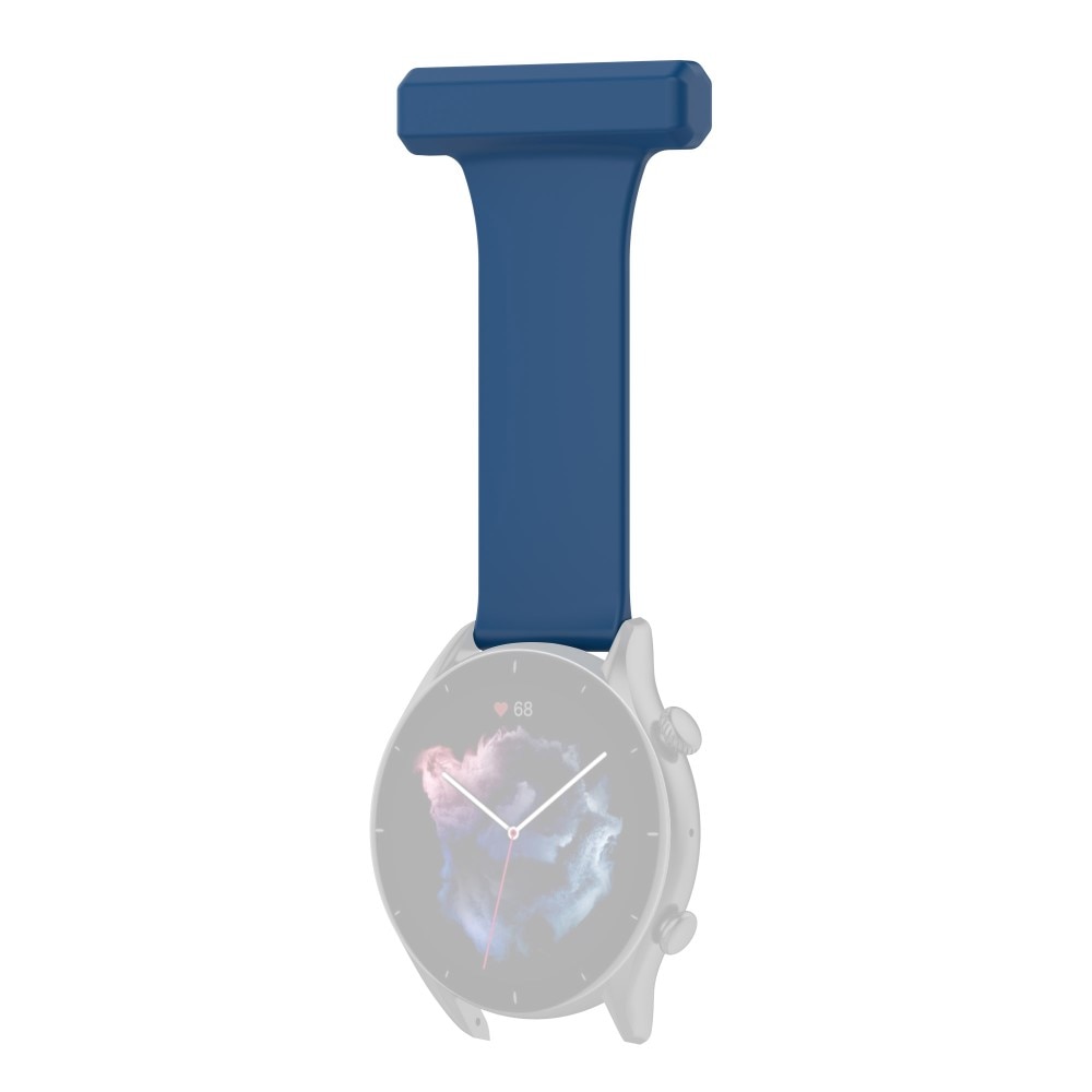 Orologi da infermiere in silicone Universal 22mm blu