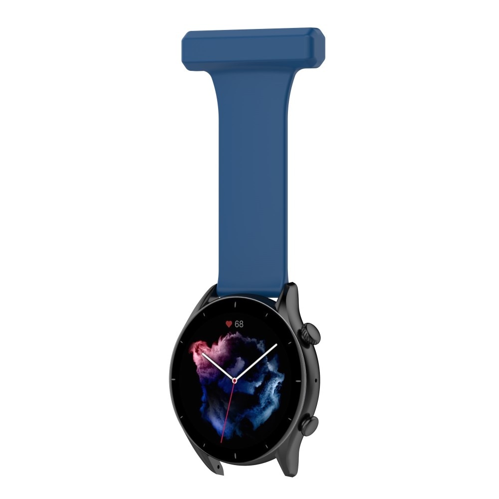 Orologi da infermiere in silicone Samsung Galaxy Watch 46mm/45 mm Blu