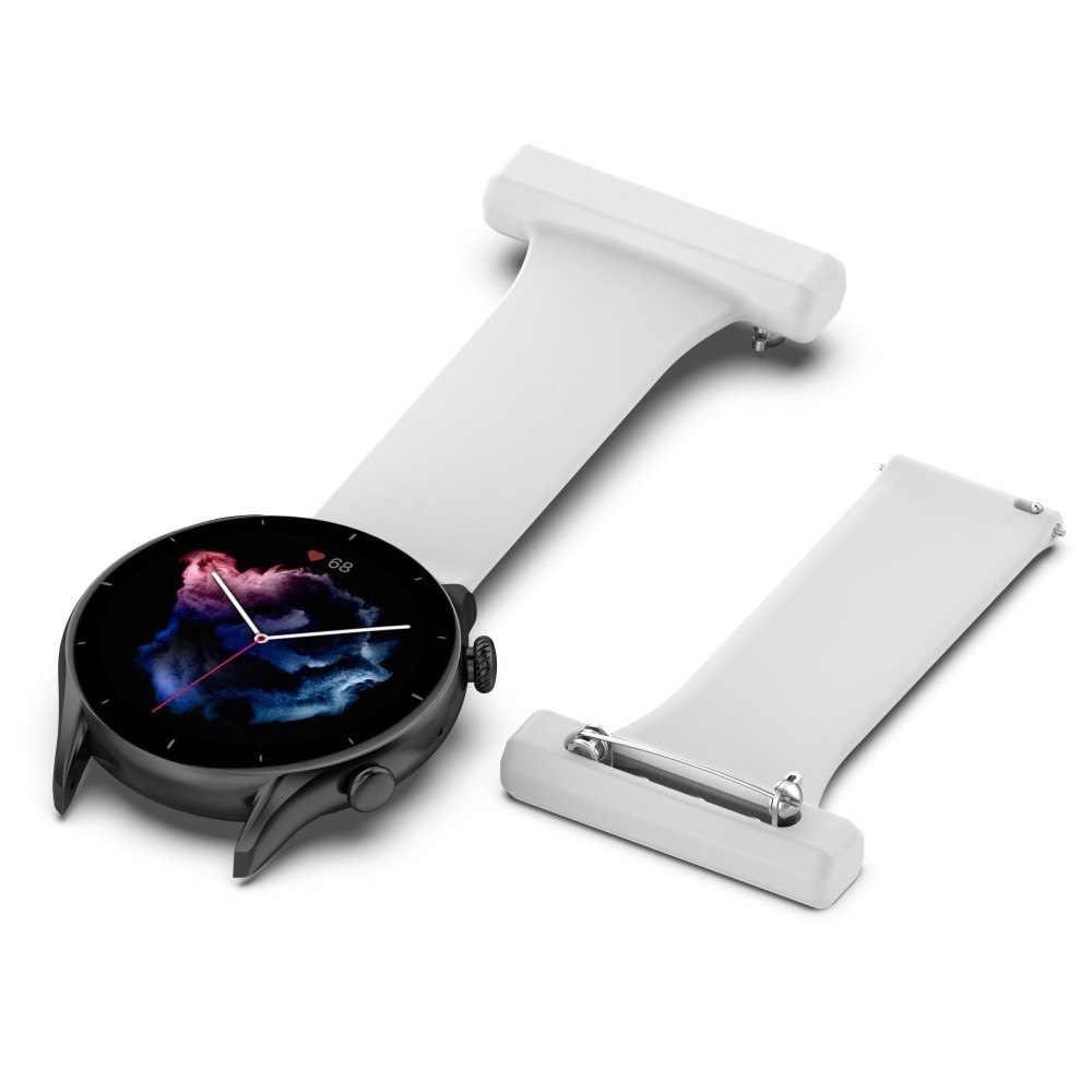 Orologi da infermiere in silicone Samsung Galaxy Watch 46mm/45 mm Grigio
