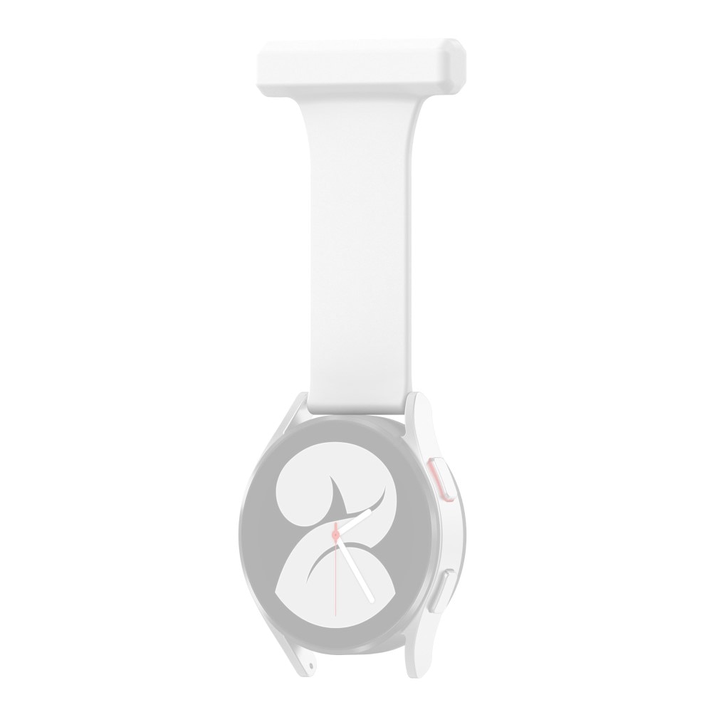 Orologi da infermiere in silicone Samsung Galaxy Watch 6 40mm bianco