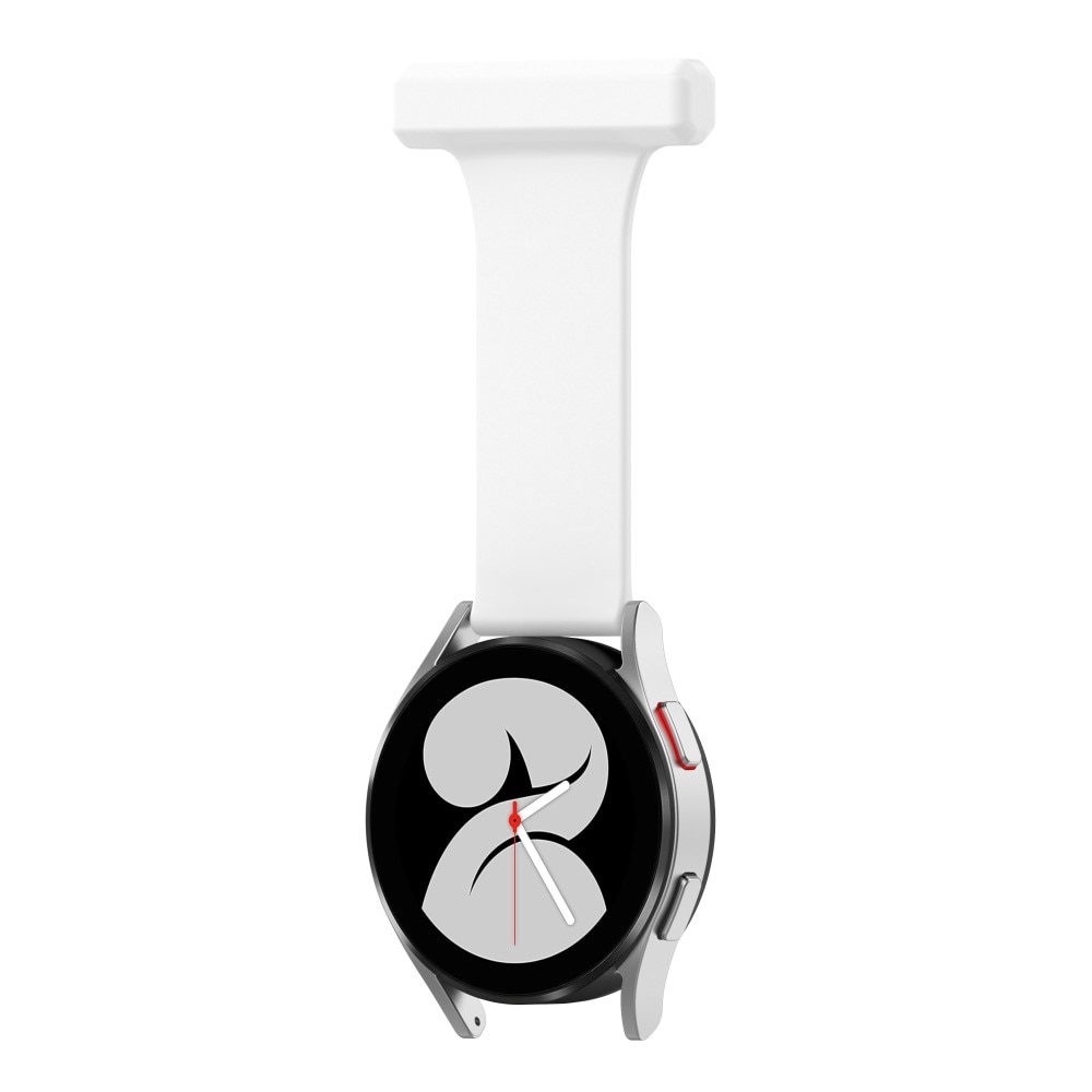 Orologi da infermiere in silicone Samsung Galaxy Watch 6 40mm bianco