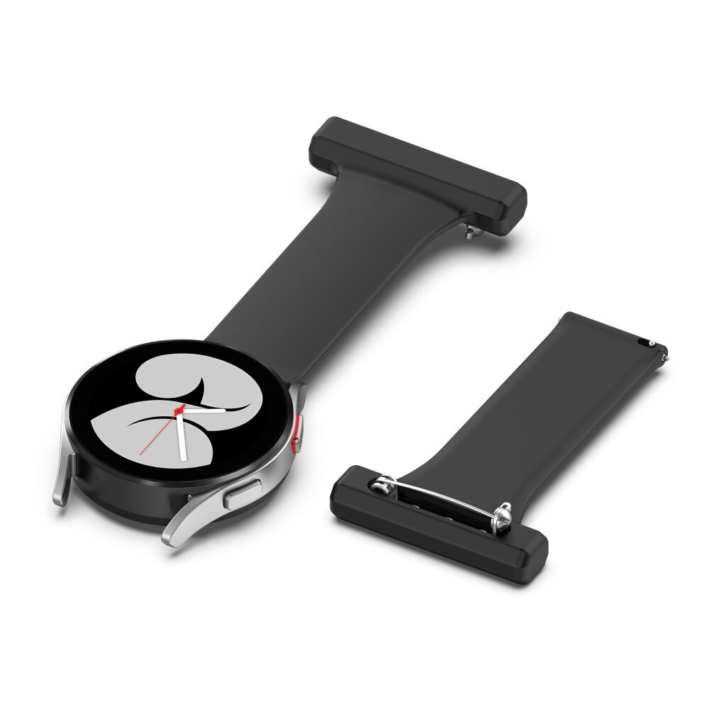 Orologi da infermiere in silicone Samsung Galaxy Watch 4 40mm Nero